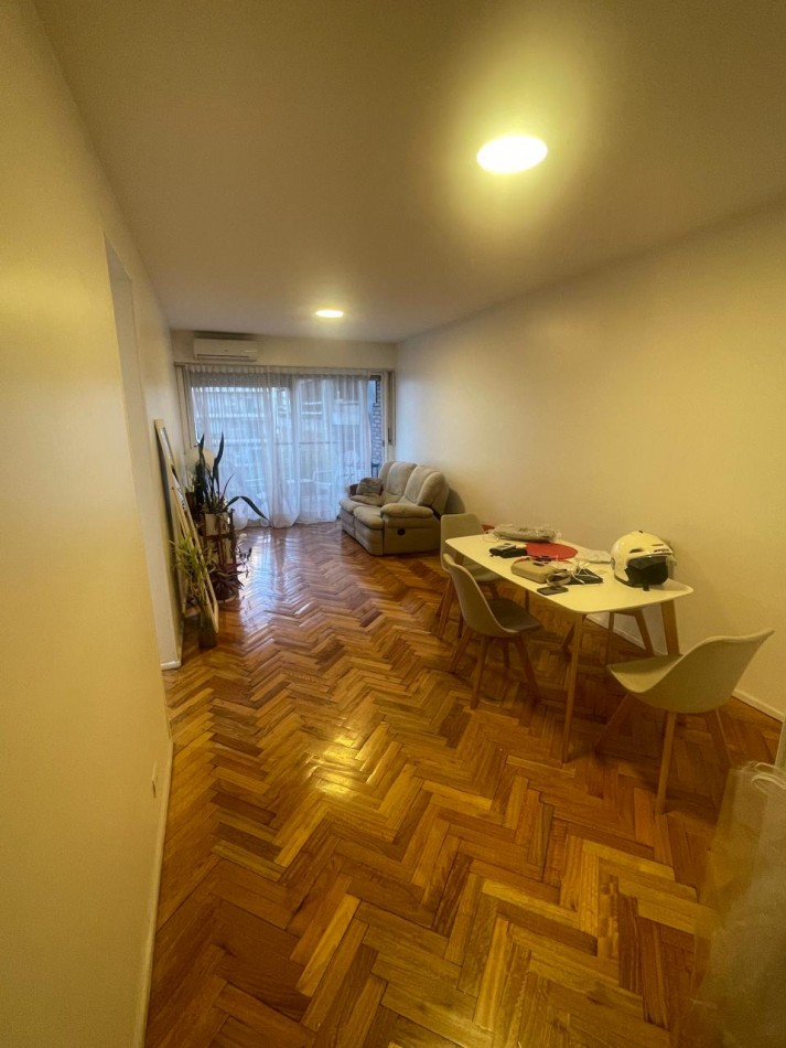 Impecable Departamento 3 amb en alquiler en Palermo con balcon aterrazado!