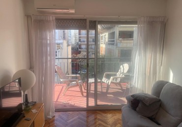 Impecable Departamento 3 amb en alquiler en Palermo con balcon aterrazado!